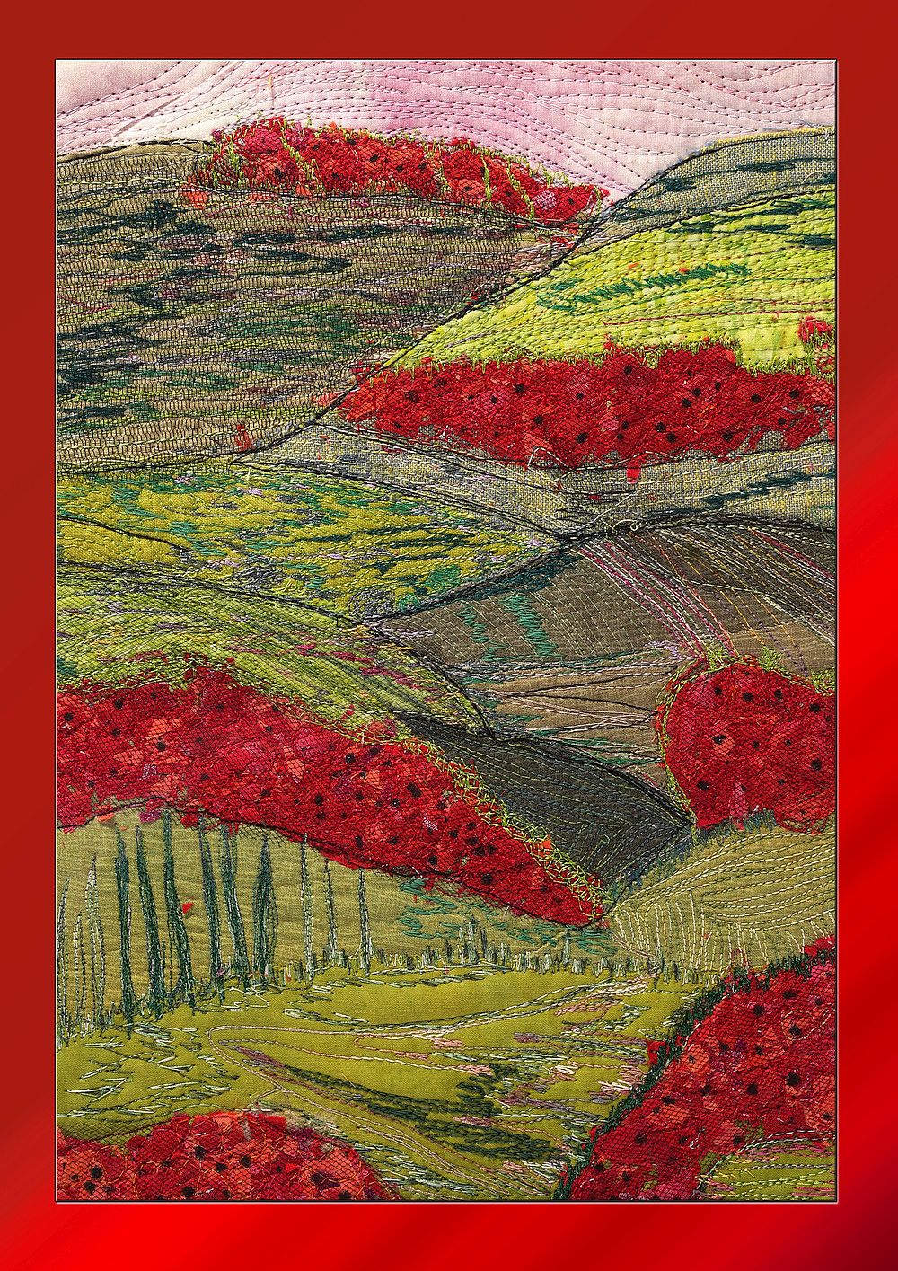 Champs de coquelicots Werkfoto: Champs de coquelicots